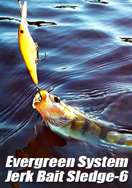 Обзор воблера Evergreen System Jerk Bait Sledge-6: эффективный универсал.