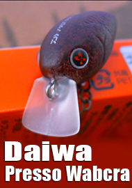Обзор воблера Daiwa Presso Wabcra 30 MR