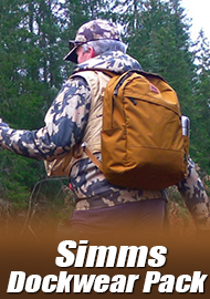 Обзор Simms Dockwear Pack: самый любимый, самый универсальный.