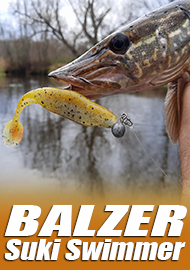 Обзор виброхвоста Balzer Suki Swimmer