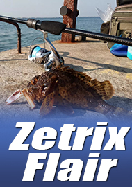 Обзор спиннинга Zetrix Flair 802ML-T
