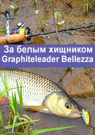 За белым хищником с Graphiteleader Bellezza Correntia 672UL-BB-T