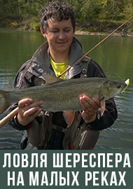 Ловля шереспера на малых реках.