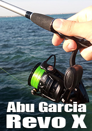 Abu Garcia Revo X: обзор безынерционной катушки