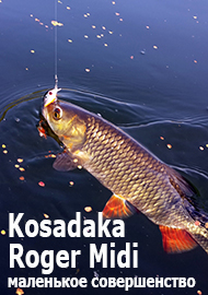 Воблер Kosadaka Roger Midi. Маленькое совершенство.