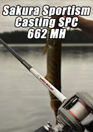 Обзор Sakura Sportism Casting SPC 662 MH - удилище для диповых кренков