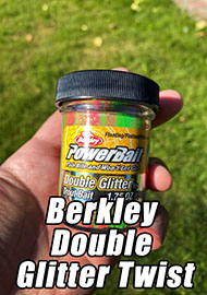 Слепи приманку сам! Обзор на форелевую пасту Berkley Double Glitter Twist
