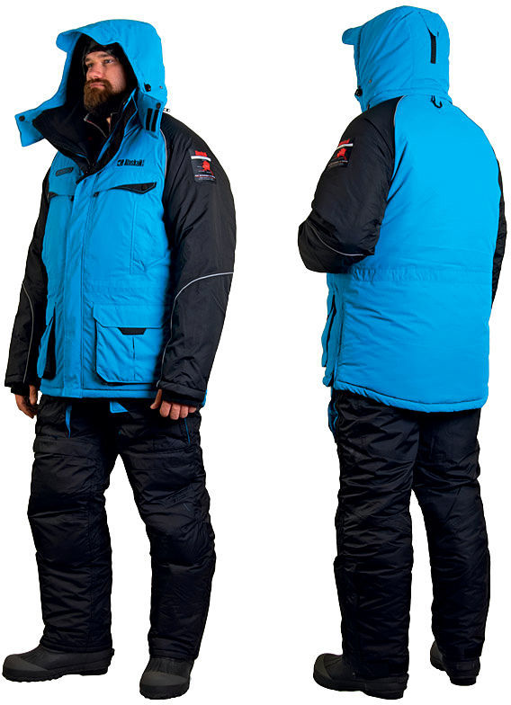 Костюм Alaskan NewPolar M (куртка+полукомбинезон) р.L (синий/черный)