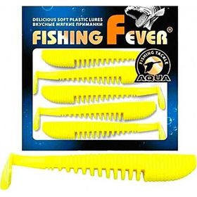 Риппер Aqua FishingFever Comb (7 см) 055 желтый (упаковка - 5 шт)