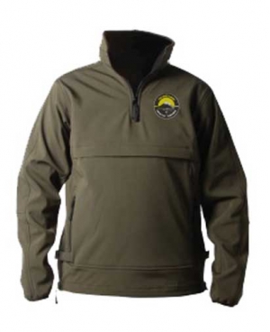 Толстовка AVID CARP SOFTSHELL SMOCK зеленая р-р L
