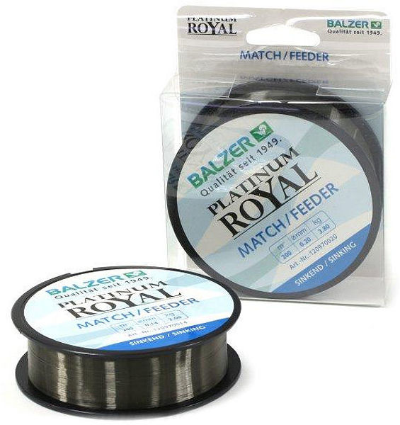 Леска Balzer Platinum Royal Match/Feeder 0.18 mm (зеленая)