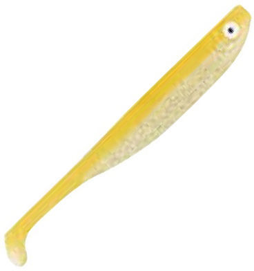 Виброхвост Balzer Edition Kauli (12 см) Yellow Silver (упаковка - 5 шт)