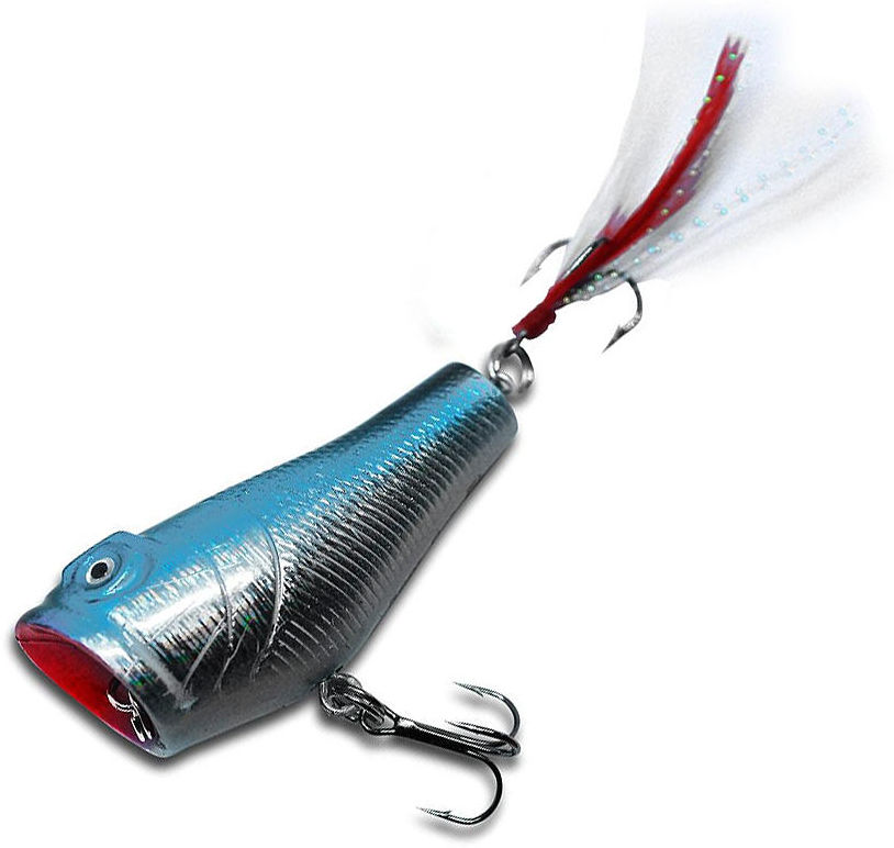 Воблер Balzer Colonel Z Paul Popp (10 г) Whitefish Blue