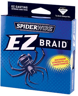 Плетеная леска Spiderwire EZ Yellow d-0.12 6.2кг 100м