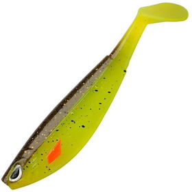 Силиконовая приманка Berkley Sick Flanker (10см) Brown Chartreuse (упаковка - 48шт)