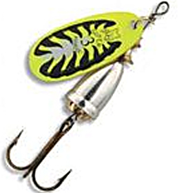 Блесна Blue Fox Vibrax Fluorescent BFF-YT №1 (4г)