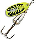Блесна Blue Fox Vibrax Fluorescent BFF-YT №1 (4г)