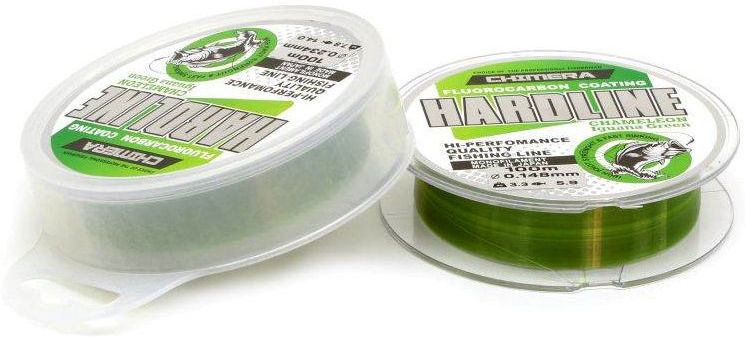 Леска Chimera Hardline 100м 0.148мм Chameleon Iguana Green