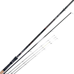 Удилище Colmic Next Adventure (3.9м; 0-90г) Carbon:Yellow (1.1/2oz)+Red (2oz)+White (3oz)