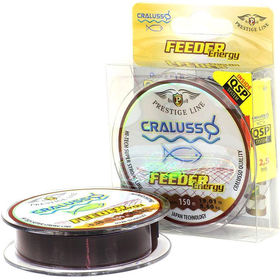 Леска Cralusso Feeder Prestige 150м 0.18мм (бордовая)