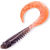 Твистер Crazy Fish King Tail 2.5 (6.5см) 2618T (упаковка - 6шт)