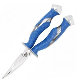 Cuda Bonded Bent Needle Nose Pliers Плоскогубцы игольчатые загнутые 22 см (Titanium Nitrid)