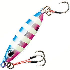 Пилькер Daiwa Samurai Jig Slow (20 г) Blue Pink Zebra