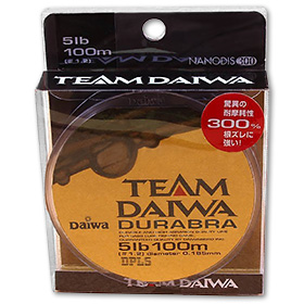 Леска Daiwa Team Daiwa Durabra Nanodi 100m 0,185mm (коричневая)