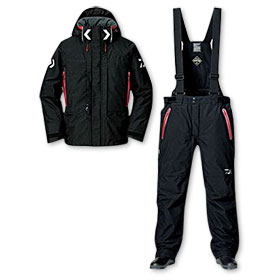 Костюм утепленный Daiwa Gore-Tex GGT Combi-Up Hi-Loft Winter Suit DW-1303 Black