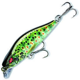 Воблер Daiwa Prorex Flat Minnow 50SS (4.8г) live brown trout