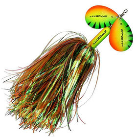 Спиннербейт DAM Effzett Pike Rattlin Spinner #6 (40г) Firetiger