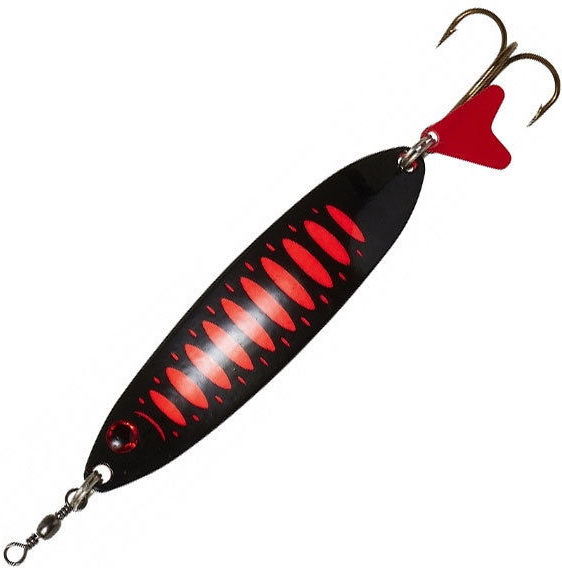 Блесна DAM Effzett Slim UV Active (8г) Red/Black UV