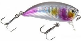 Воблер DAM EFFZETT PRO-LITE SHALLOW CRANK 40mm цвет Purple Flash