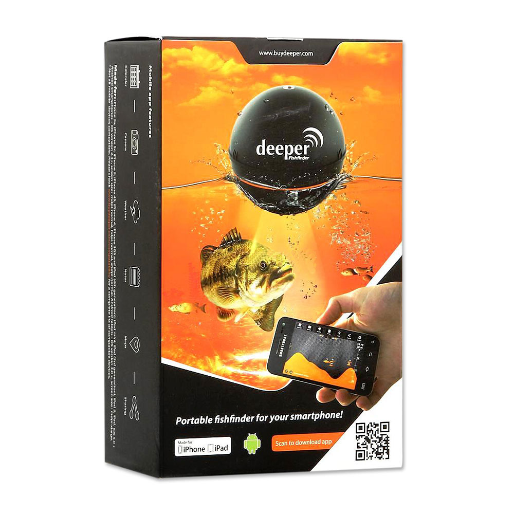 Эхолот Deeper Smart Fishfinder для Android и iOS