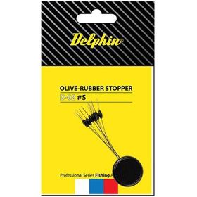 Стопоры резиновые Delphin OLIVE, S