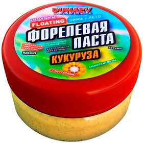 Форелевая паста Dunaev 50мл Кукуруза Желтая