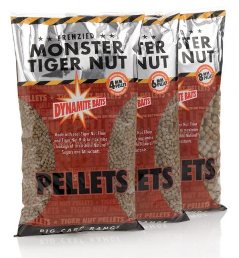 Пеллетс DYNAMITE BAITS Monster Tiger Nut 8мм 0,9кг