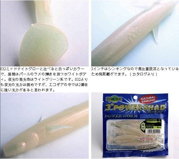 Силиконовая приманка Ecogear POWER SHAD