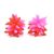 Плавающие насадки Evolution Carp Tackle Maggot Ball Baits - Pink/Red 2шт. (на кольце)