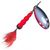 Блесна Extreme Fishing Certain Obsession №1 (6г) FluoRed/WhRedBl