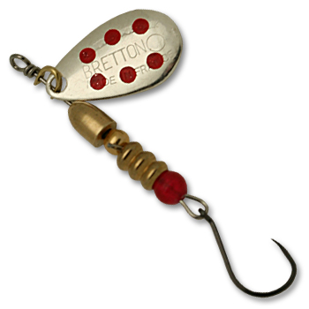 Блесна Fishycat Bretton Nokill SRD (Silver Red Dots) №1 (3,0г)