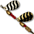 Блесна Fishycat Bretton Tandem GSBS (Gold & Silver Black Stripes) №1 (5,0г)