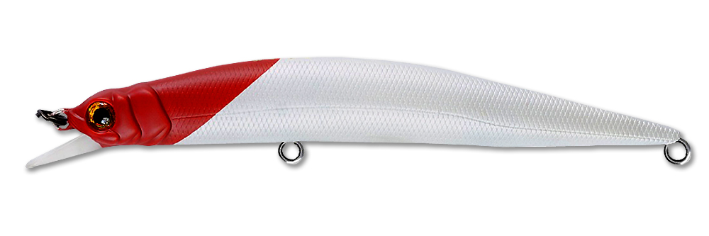 Воблер Fishycat Libyca 110SP (10,0г) X01 (белый/красный)