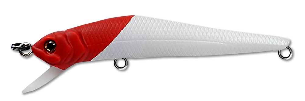 Воблер Fishycat Libyca 50SP (2,0г) X01 (белый/красный)