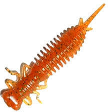 Мягкая приманка Garry Angler Larva Икра 2 (5см) Моторное масло (10шт)