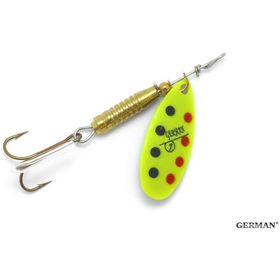 Блесна German вращающаяся VRD130-1 / 4.5 гр / BV048 цвет