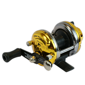 Катушка зимняя Grifon Mini Troll Pro Gold (золото)