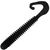 Твистер Helios Credo Long Body (7.6см) Black (упаковка - 12шт)