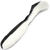 Силиконовая приманка Helios Chubby (9см) Black & White (упаковка - 5шт)