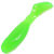 Силиконовая приманка Helios Chubby (9см) Electric Green (упаковка - 5шт)